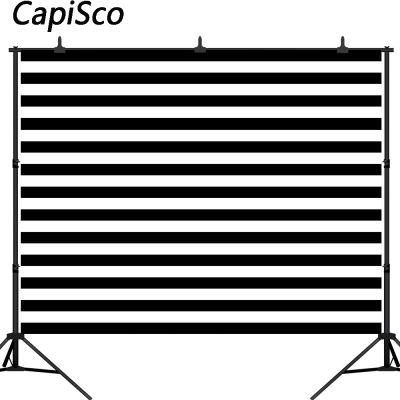 【♘COD Free Cas♘】 liangdaos296 ลายทางขาวดำพื้นหลังการถ่ายภาพ Capisco ภาพฉากหลังลายวันเกิดวอลเปเปอร์รูปภาพตามสั่งชื่อวัน
