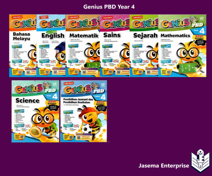 Genius PBD Tahun 4 BM | English | Matematik | Sains | Sejarah ...