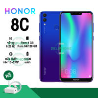 พร้อมส่ง?จำนวนจำกัด? Huawei Honor 8C รองรับแอพเป๋าตัง Ram4 Rom64 ไม่ล็อกซิม เครื่องใหม่ไม่แกะกล่อง