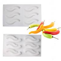 แม่พิมพ์ ซิลิโคน พริก 12 เม็ด Chilli silicone mold 12 cavities By สุวภัทร SWP Shop