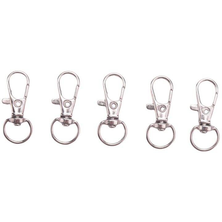 20pcs-metal-lobster-trigger-swivel-clasp-hooks-clip-buckle-jewellery-making-arts-crafts-key-ring-keychain-35mm