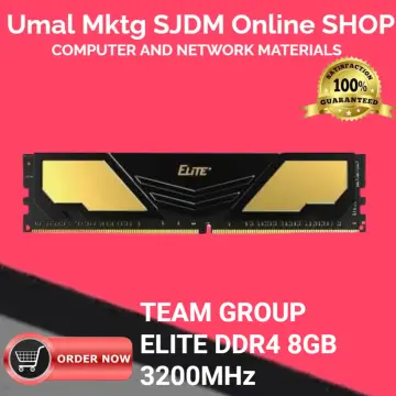 ELITE DDR4 DESKTOP MEMORY 16GB(2x8GB) 3200MHz CL22