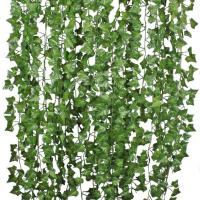 【YF】 1Pcs 210Cm Silk Artificial Hanging Garland Vine Leaves Diy Wedding Garden Decoration