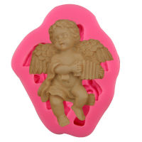 Angel Silicone Mold Mold Pudding Butter Silicone Mold Cake Tool Sugar Turning Mold