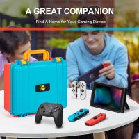 Game Console Tote Bags Waterproof Travel Handbag Large Capacity Console Bag Explosion-proof Shock-absorbing for Switch/Lite/OLED