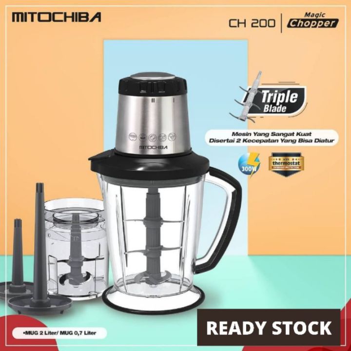 Mitochiba Mito Food Chopper Ch200 Ch 200 Garansi Resmi Lazada Indonesia 0834