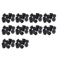 100 Pcs 21 x 12 mm Conical Recessed Foot Feet Rubber Buffer Material: Rubber