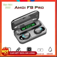 Tai nghe bluetooth 5.0 Amoi F9 Pro pin 2000 mAh cảm ứng chạm chống nước có