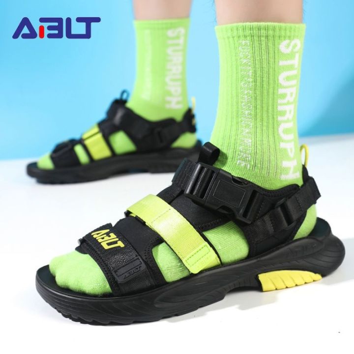 athletics-authentic-young-people-trendy-brand-mens-sandals-outdoor-beach-shoes-breathable-slippers