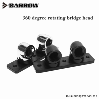 Barrow G14" 360 Rotate Terminal Fittings use for GPU Block Adapter Add in Radiator With 90 Degree Change Direction BSQT360-01