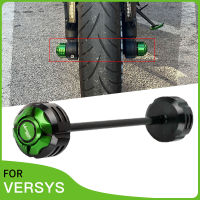 ด้านหน้าล้อส้อมเพลา Slider Cap Crash Protector อุปกรณ์เสริมรถจักรยานยนต์สำหรับ KAWASAKI Versys650 Versys1000 VERSYS 650 VERSYS 1000