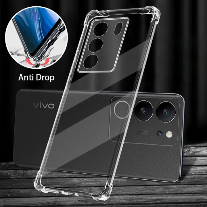 เคสสำหรับ-vivo-v29-s17-5g-vivo-v29-pro-s17-pro-2023เคสเคสใส่โทรศัพท์ใสโปร่งแสงฝาครอบด้านหลังกันกระแทก-amor-tpu-นิ่มกันกระแทกป้องกันการตกแบบยืดหยุ่นง่ายเพิ่มสี่มุม