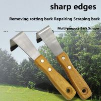 Fruit Log Scarping Wood Sheardebarking Tools Handfroe Grafting Pruning Tool Bark Tree Peeler Draw Shave Removal Gardening