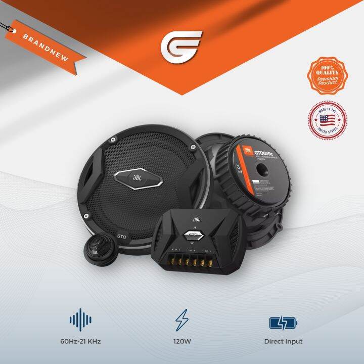 JBL GTO609C 61/2" component speaker system Lazada PH