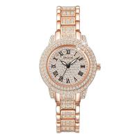 SKONE/Time and Space Diamond Cornucopia Luminous Pointer Quartz Watch Female Luxury Waterproof Ladies