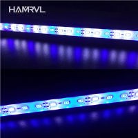 5pcs LED Grow Light 0.5m 5730 IP68 Waterproof Rigid Strip Red Blue for Aquarium Green House Hydroponic Plant with Power Adapter