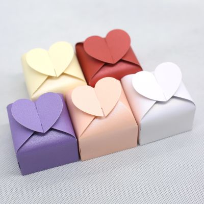 Heart Wedding Candy Box For Ideas Wedding Favors And Gifts Boxes Wedding Decoration 50pcs/lot Gift Wrapping  Bags