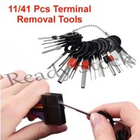 【Ready Stock】 ✌❅✹ B40 11/41pcs Car Plug Circuit Board Wire Terminal Removal Needle Tool Harness Connector Extractor Puller