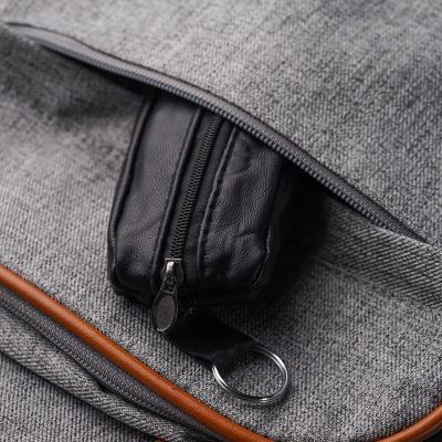 Mens &amp; Ladies | SMALL Soft REAL Leather Coin Purse Pouch Case TWO Zips Key | - - E8H2
