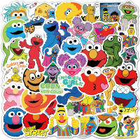 เซซามีสตรีท (芝麻街)KAWS Sesame Street  sticker สติกเกอร์กันน้ำรูปแบบที่แตกต่างกัน 50ชิ้น