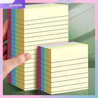 YESMILE สีเต็มรูปแบบ โพสต์อิทโน้ต แผ่น200 สำหรับนักเรียน แผ่นบันทึกคั่นหน้า เครื่องเขียนของโรงเรียน แถบดัชนี อุปกรณ์สำนักงานจัดหา