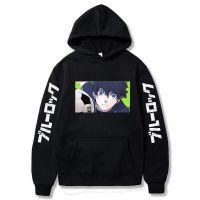 2022 Anime Blue Lock Football Men Isagi Yoichi Hoodies Funny Cartoon Harajuku Women