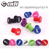 หมวกแฮนด์จักรยาน2ชิ้น ODI จุกปิดปลายน้ำหนักเบาสวมใส่ได้พอดี MTB BMX DH อุปกรณ์เสริมอะไหล่จักรยาน