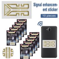 6/8/8Plus/9 generation 10 PCS Cellphone 3G 4G 5G Phone Signal Enhancement Sticker Antenna Booster Improve For Mobile Phone