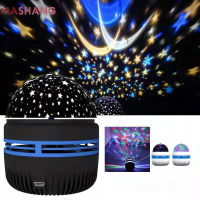 Led Disco Ball Light Starry Star Projector Strobe Party Lights Colorful Stage Lighting Effect DJ Lights for Car Club Home Decor