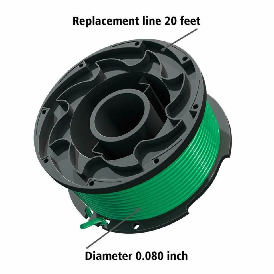 String Trimmer Spool Line Compatible With Black And Decker Sf-080