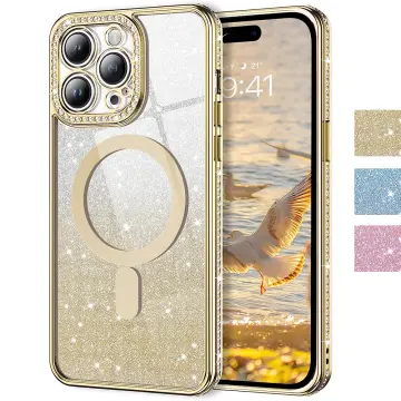 Luxury Diamond Mag Safe Magnetic Clear Case Cover For iPhone 14