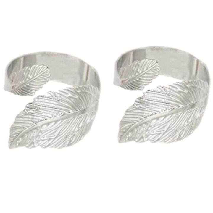 leaf-napkin-rings-set-of-30-leaves-napkin-rings-for-table-setting-metal-leaf-napkin-holder-rings-for-holiday-silver