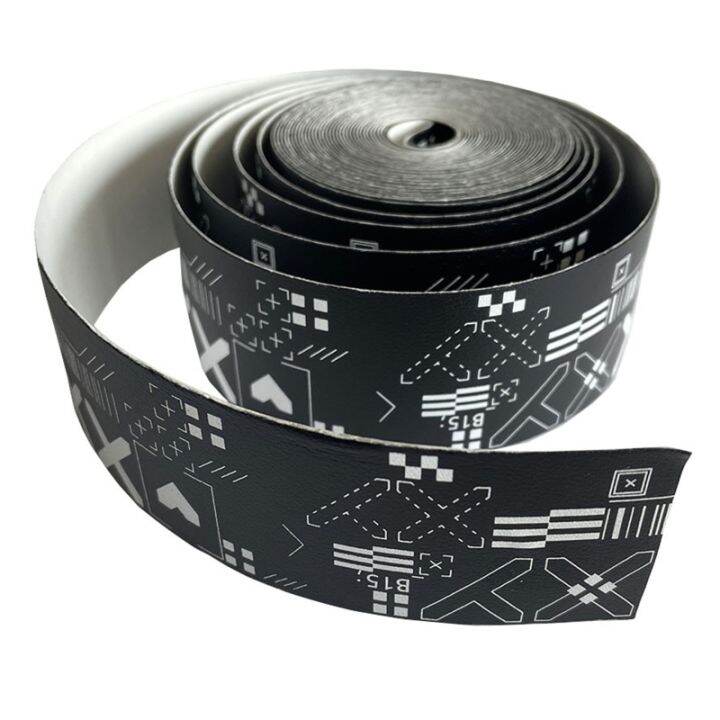 【Tuoye Outdoor Store】 5m Length Tennis Racket for Head for Protection Tape 3.5cm Width Soft