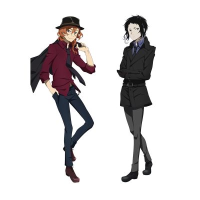 ปลอกหมอน หนังกลับ ลายอนิเมะ Bungo Stray Dogs Dazai Osamu Dakimakura ขนาด 60x180 ซม.