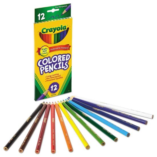 My kingdom - bút chì 12 màu dạng dài crayola 684012 - ảnh sản phẩm 5
