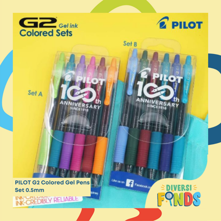 Pilot G2 Colored Gel Pens Set 2 choices of colors Lazada PH