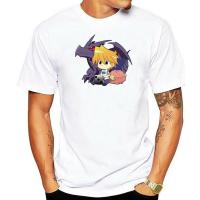 Chibi Cute Joey Wheeler And Black Dragon Sheep And Dice Yu-Gi-Oh Black T-Shirt Colorful Tee Shirt