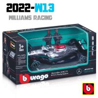 Urago 1:43 Mercedes-AMG Petronas F1ทีม W13แฮมิลตัน2022 W12 W10 W07อัลลอยรถหรูรถขึ้นรูปคอลเลกชันโมเดลของเล่น