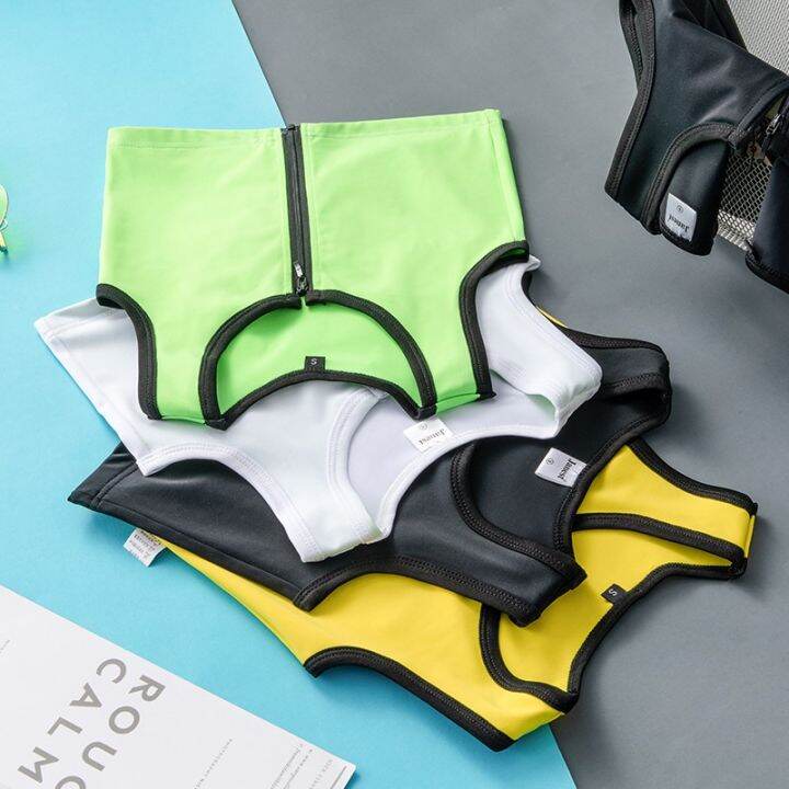 Ready Stock Front Zipper Chest Binder Vest Women Breast Binder Trans