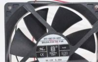 2023vc Brand new Dongweifeng DWPH EFC-09E12H-A002 DC12V 0.28A chassis 2-wire 9cm fan