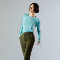 COWORKER - slim-fit long sleeve top