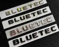 5X โครเมี่ยมกลอสีดำตัวอักษรคำ BLUETEC พิทักษ์ลำต้นฝาลิปป้ายสัญลักษณ์ตราสัญลักษณ์สติ๊กเกอร์สำหรับ Benz AMG