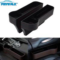 [Xiaofeitian Auto Supplies] Car Seat Crevice Storage Box Seat Gap Slit Pocket Catcher ออแกไนเซอร์ Universal Car Seat Organizer Card Phone Key Holder Pocket