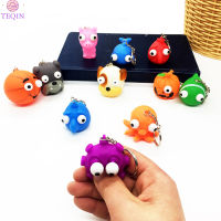 TEQIN Creative Vent Squeeze Toy Burst Eyes Stress Reliever Doll Antistress Hand Sensory Keychain