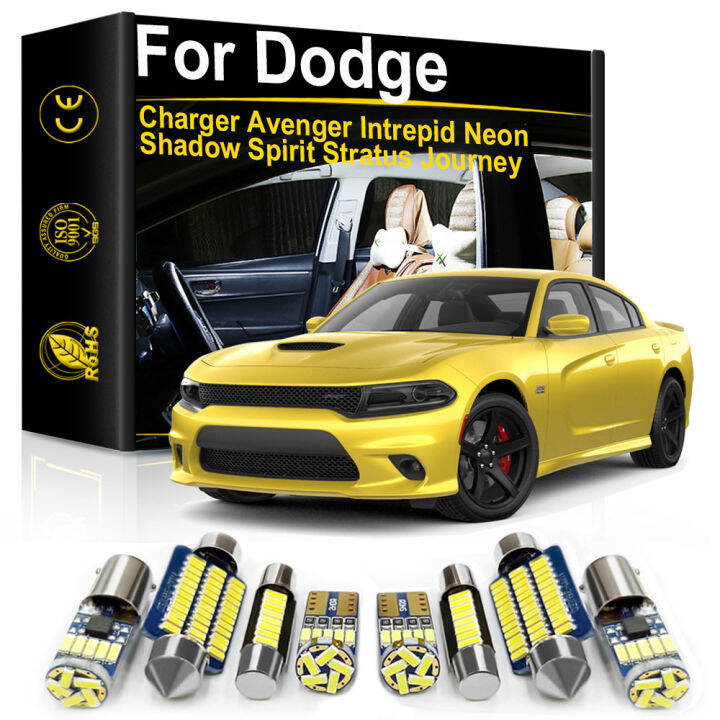 Bộ Sạc Cho Dodge Đèn LED Nội Thất Xe Hơi Avenger Intrepid Neon Shadow  Spirit Stratus Journey Phụ Kiện Canbus Đèn Trong Nhà 