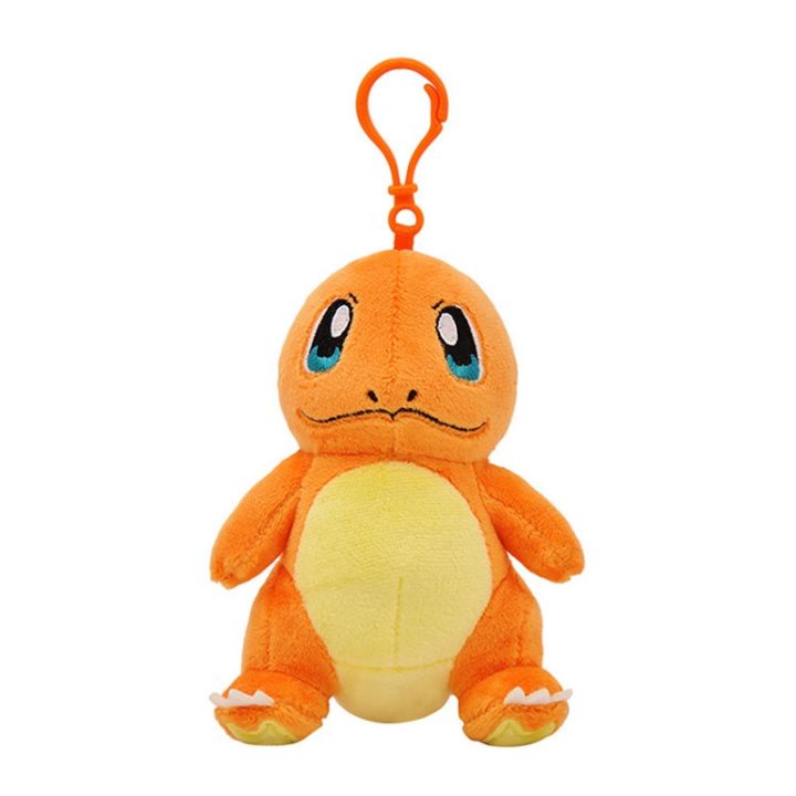 12cm-pokemon-toys-pikachu-plush-keychain-pendant-doll-anime-figures-pikachu-charmander-psyduck-wobbuffet-snorlax-kids-toy-gift