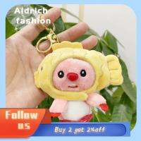 ALDRICH จี้ตุ๊กตายัดไส้น่ารักแฟชั่นตุ๊กตาตัวการ์ตูนตกแต่งกระเป๋าสีชมพูแฟชั่น