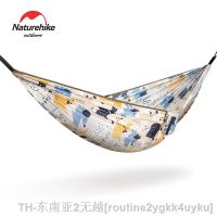 hyfvbu✎  Naturehike Hammock Outdoor ChildrenS Camping Anti-Rollover Parent-Child Net Bed