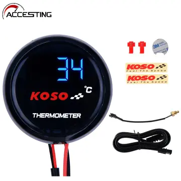 LED Round Temperature Meter