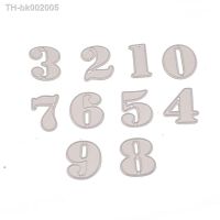 ✤□ 1 Set 0-9 Numbers Metal Cutting Dies Stencils DIY Embossing Scrapbooking Decorative Paper Card Craft Photo Album Dies